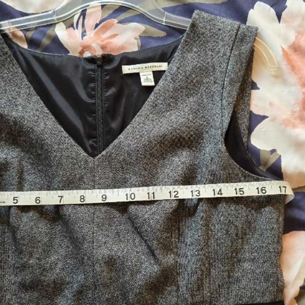 Banana Republic Wool Tweed Dress